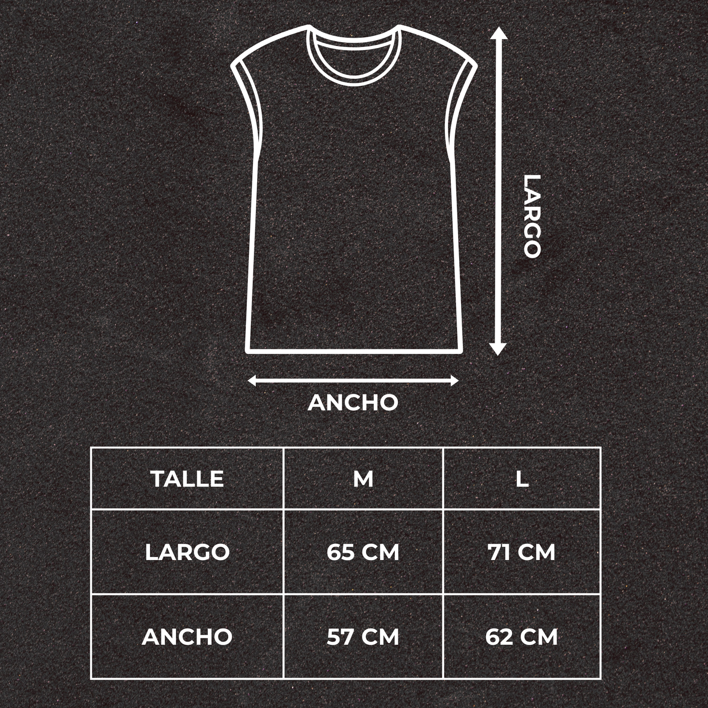 MUSCULOSA CLASSIC UNISEX BORDADA