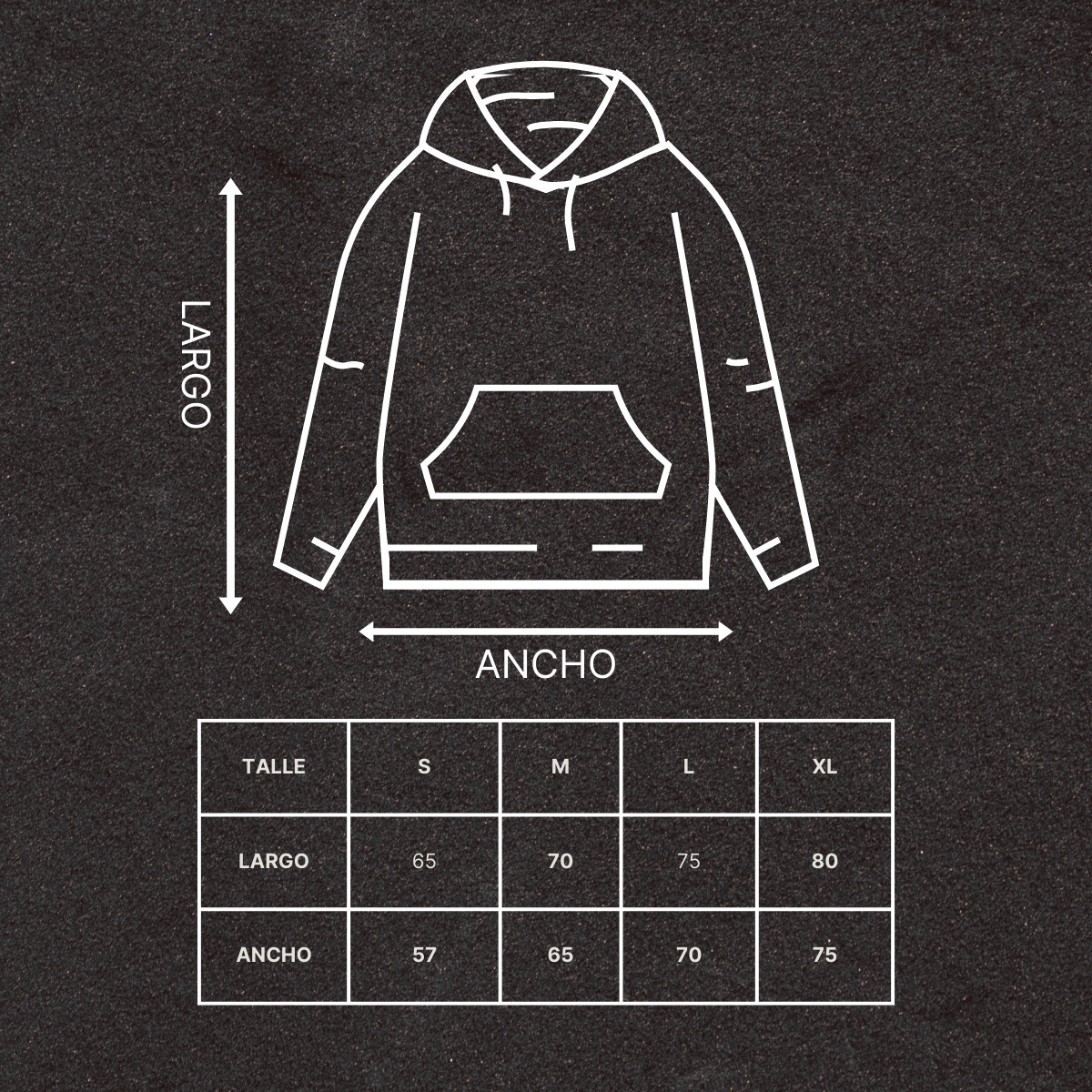 CANGURO CLASSIC GRIS UNISEX BORDADO