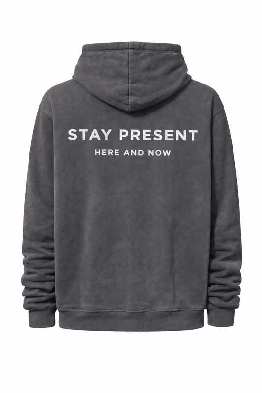CANGURO STAY PRESENT UNISEX BORDADO