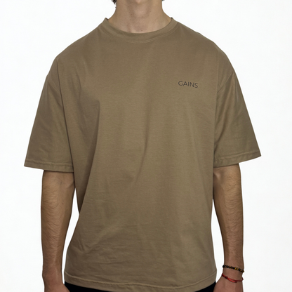 REMERA ENDURE UNISEX BEIGE