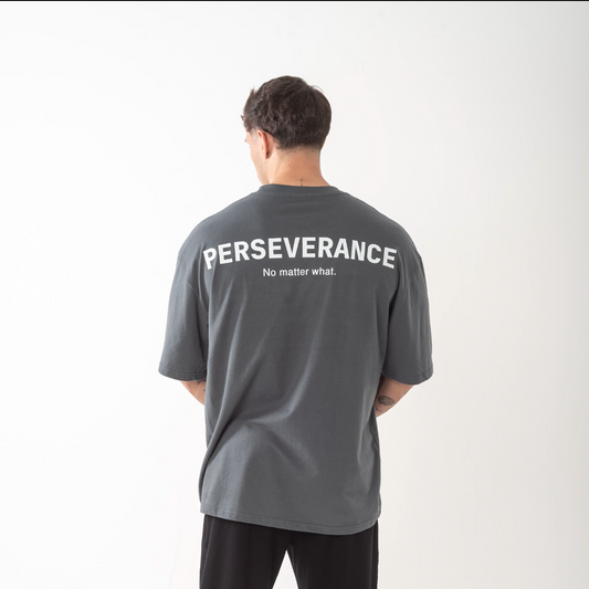 REMERA OVERSIZE  PERSEVERENCE UNISEX
