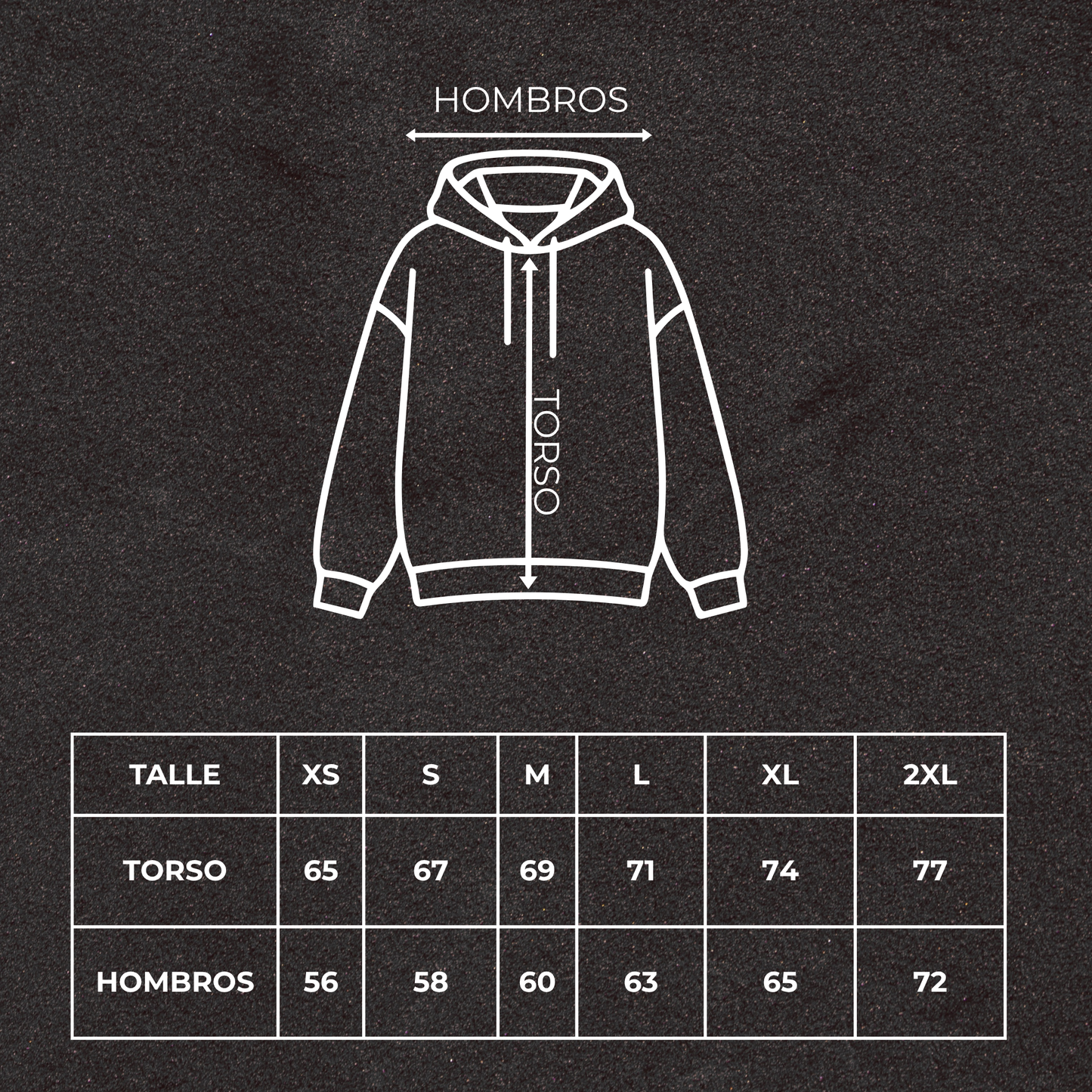 CANGURO STONE WASH STAY PRESENT UNISEX BORDADO