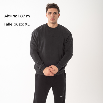 BUZO A LA BASE NO DAYS OFF UNISEX BORDADO