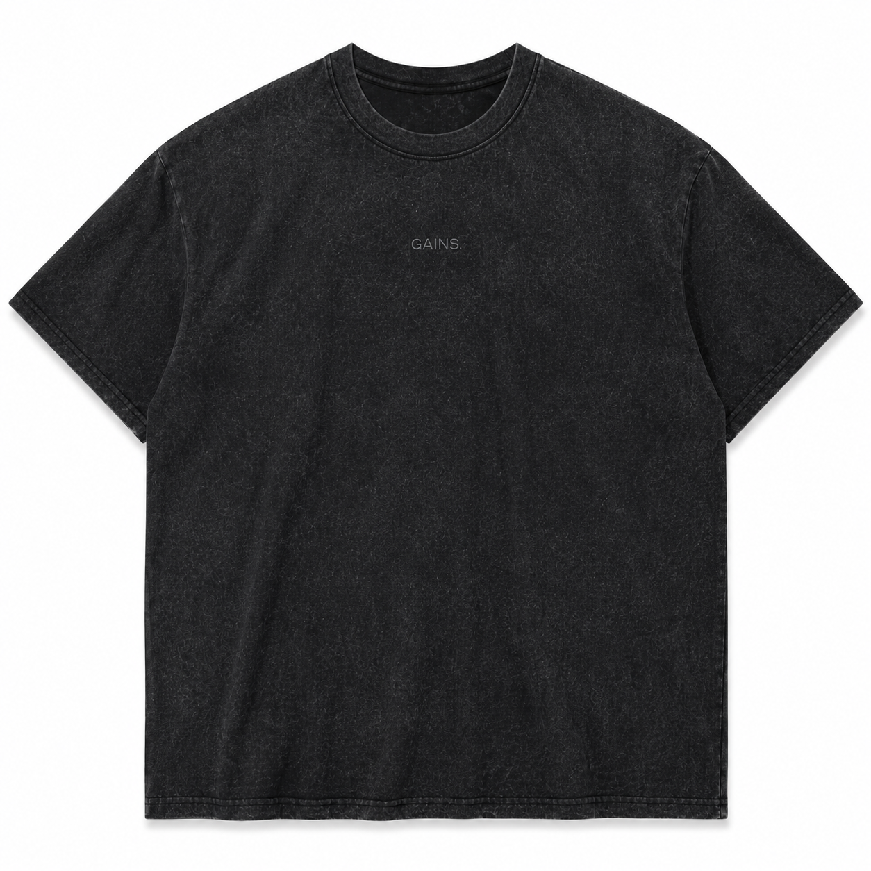 REMERA OVER ASCEND BORDADO STONE WASH