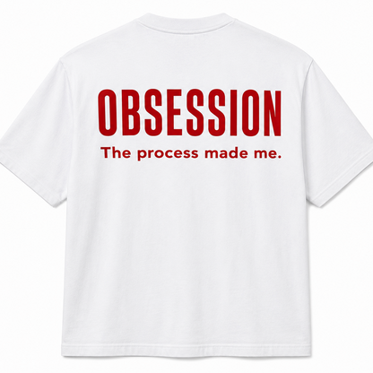 REMERA OVERSIZE OBSESSION UNISEX BLANCO