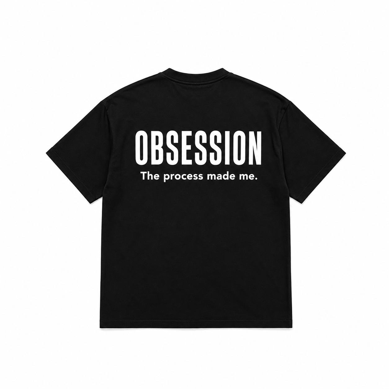 REMERA OVERSIZE OBSESSION UNISEX NEGRO