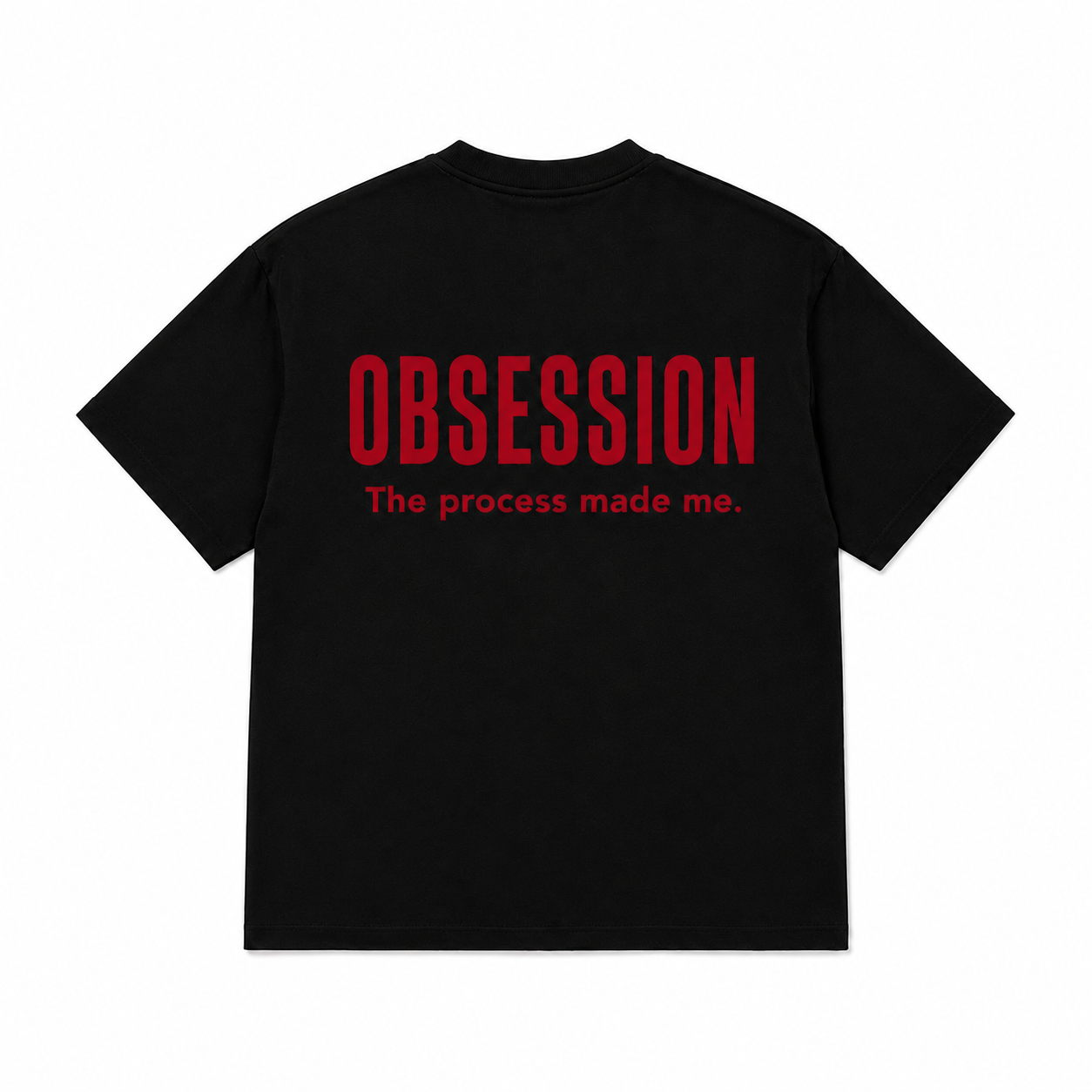 REMERA OVERSIZE OBSESSION UNISEX OFF BLACK