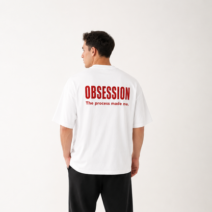 REMERA OVERSIZE OBSESSION UNISEX BLANCO