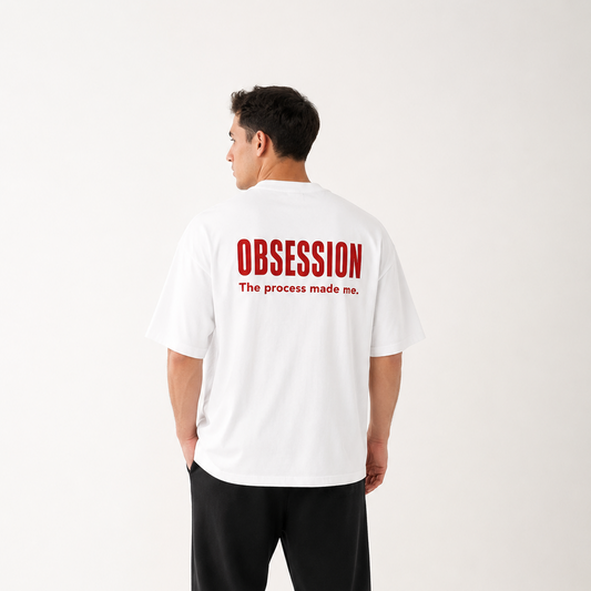 REMERA OVERSIZE OBSESSION UNISEX BLANCO