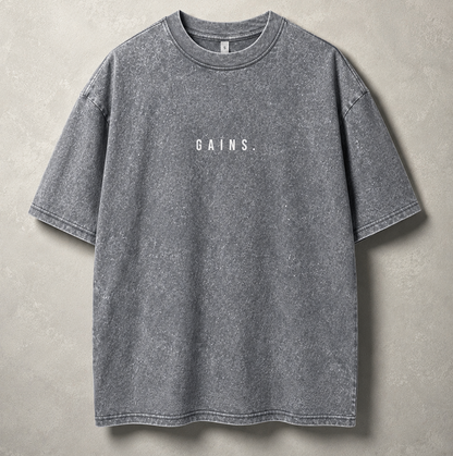 REMERA EXCLUSIVA MENTALITY STONE WASH OVER