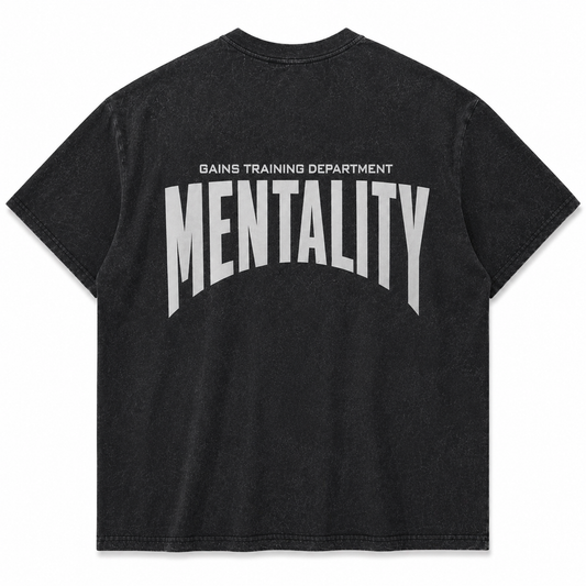 REMERA EXCLUSIVA MENTALITY STONE WASH OVER