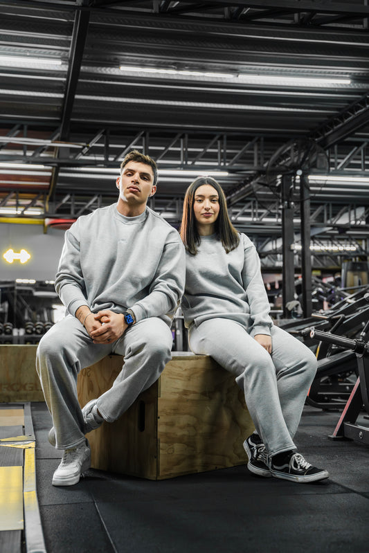 JOGGER RECTO OBSESSION GRIS UNISEX